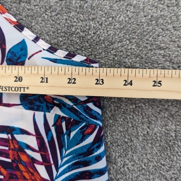 GEORGE tropical print tank top XXL - Picture 5 of 8